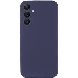 Чохол Lakshmi Silicone Cover Full Camera (AAA) для Samsung Galaxy S25+ Темно-синій / Midnight blue