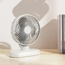Портативний вентилятор Miwaing Desktop Mobile Fan White (HX-288) [167324] - мініатюра 3