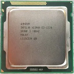 Процесор Intel Xeon e3-1220 3.1-3.4 GHz, LGA1155 80W (Core i5-2400) Б/В