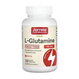 Л-Глютамін L-Glutamine 750 мг- 120 капсул