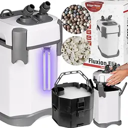 Зовнішній фільтр Kruger Meier Fluxion Elite 1800 UVC PRO для акваріумів 120-350 літрів - мініатюра 17
