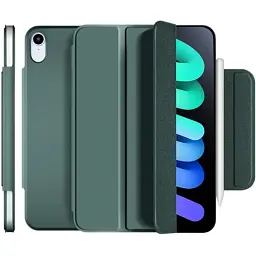 Чохол до планшета BeCover Magnetic Buckle Apple iPad mini 6 2021 Dark Green (706826) - мініатюра 2