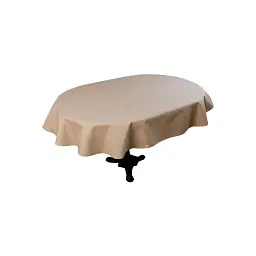 Скатертина Прованс Кориця Мокко овальна 133х240 см (041209)
