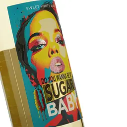 Вино Sugar Baby біле напівсолодке 0.75 л - мініатюра 5