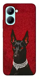 TPU чохол Demsky Premium doberman для Realme C33