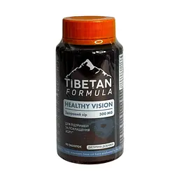 Дієтична добавка Tibetan Formula Здоровий зір дитячий 120 таблеток