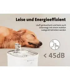 Поїлка для тварин Molly&Cody WF040 Pet Water Fountain White - мініатюра 7