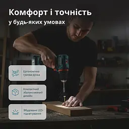 Шурупокрут-дриль ударний акумуляторний Konner&Sohnen KS ID20V-60 KIT 74 18В Kцnner & Sцhnen teh0025278 - мініатюра 8