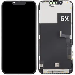 Дисплей iPhone 13 Pro чорний, OLED, OEM Hard, GX