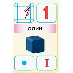 Флеш-картки Математика НУШ 1 клас Ранок 901131 до будь-якого підручника - мініатюра 2