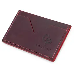 Жіночий шкіряний картхолдер GRANDE PELLE 9,5х6 см acs0025908