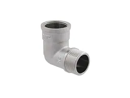 Кут RAFTEC 3/4'' латунь, ЗВ, DN20, нікель, UP02