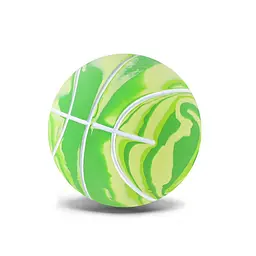 Дитячий м'яч Пострибунчик Баскетбол Bambi PR2519(Green) гумовий 6 см