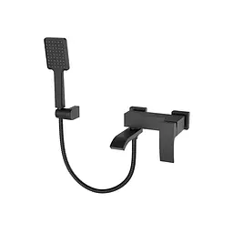 Змішувач для ванни з коротким зливом Koer KB-41007-05 KR3455 Чорний матовий