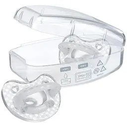 Пустушка Chicco PhysioForma Crystal силікон 16-36 місяців 2 шт. (73086.31) - мініатюра 4