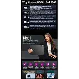 Планшет Oscal Pad 100 12.0" 6/256GB 4G (LTE) Sky Blue (6931548326335) - мініатюра 10