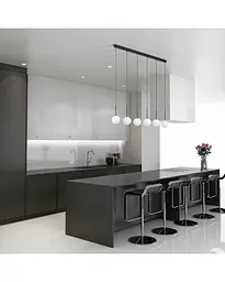 Підвісний світильник TK Lighting 4504 Martin G9 6x6W IP20 Bk - мініатюра 2