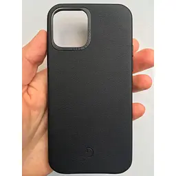 Оригінальний шкіряний чохол Decoded Leather Case для Apple iPhone 12 Pro (6.1") Black - мініатюра 7