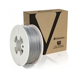 Пластик для 3D-принтера Verbatim PLA, 1.75 мм, 1кг, Grey Aluminium (55319) - мініатюра 2