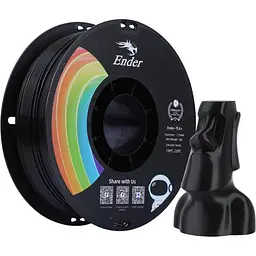 Філамент для 3D-принтерів Creality Soleyin PLA+ 1kg Black (3301010306) - мініатюра 2