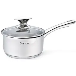 Ківш Fissman Elegance із нержавіючої сталі з кришкою Ø16х8хØ14,5 см kuh0007754