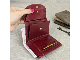 Жіночий гаманець із натуральної шкіри Italico 2058 rosso Червоний 10x13,5x2,5 см TONY PEROTTI acs0032534 - мініатюра 9