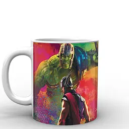 Кухоль GeekLand Тор Thor vs Hulk Ragnarok TH.02.029 330 мл білий - мініатюра 2