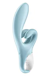 Вібратор-кролик Satisfyer Touch Me 20 см блакитний - мініатюра 8