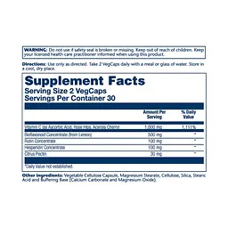 Вітаміни Solaray Super Bio Vitamin C 1000 мг 250 капсул - мініатюра 2