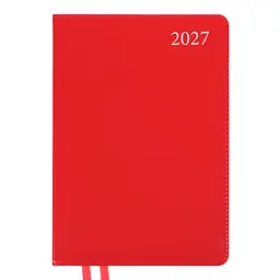 Деловой блокнот Leo Planner интегральный А5 датированный 2027 Aldento 252731 368 листов красный - миниатюра 2
