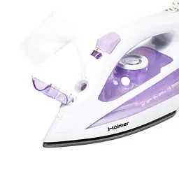 Праска Holmer HIT-2430, Purple, 2400W, тефлон, паровий удар 120 г/хв, постійна подача пари 30 г/хв, вертикальне відпарювання, очищення від накипу - мініатюра 3