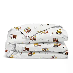 Дитяча постільна білизна Cosas LITTLE BUILDER CS5 110х140см (LittleBuilder_El80-16Mustard_140) - мініатюра 3