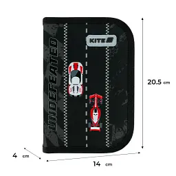 Пенал без наповнення Kite Race&Win (K26-621-4) - мініатюра 6