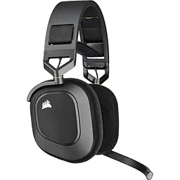 Ігрові навушники Corsair HS80 RGB Wireless Carbon (CA-9011235) [148144] - мініатюра 3