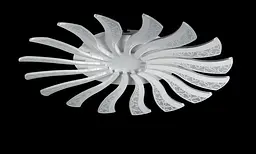 Люстра стельова LED Splendid Ray LK39265/16 BIG, 160W, білий, сучасний стиль, з пультом, 80 см - мініатюра 5