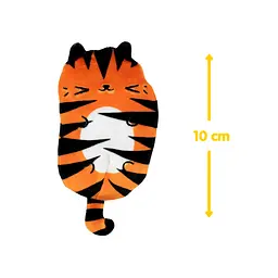 Уцінка. М’яка іграшка Cats vs Pickles Смугастик, 10 см (CVP1002PM-331) - мініатюра 2