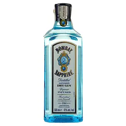 Упаковка джину Bombay Sapphire London Dry Gin 47% 6 л (0.5 л х 12 шт.) - мініатюра 2