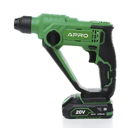 Перфоратор Apro 20CH SDS-plus 1,5 Дж 1 АКБ 2 А ЗП 30412
