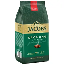 Набір кави в зернах Jacobs Kronung 1 кг х 2 шт. - мініатюра 2