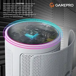 Мікрофон GamePro білий (UGM105W) - мініатюра 10