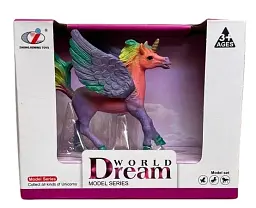 Фигурка Единорог с крыльями фиолетовый Dino Toys, 15 см