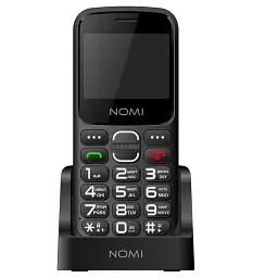 Телефон Nomi i2320 Black (чорний)