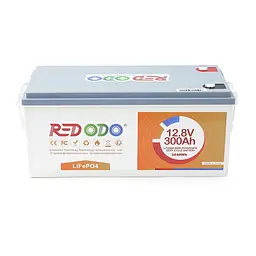 Акумулятор Redodo LiFePO4 12.8V 300Ah , 3840Wh, BMS 200A - мініатюра 3