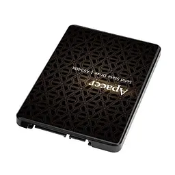SSD диск Apacer AS340X 960GB 2.5" 7mm SATAIII 3D NAND Read/Write: 550/520 MB/sec Black - мініатюра 2