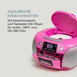 Музичний бумбокс Auna Harper CD Boombox (10035463) - мініатюра 5