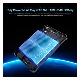 Планшет OUKITEL RT3 plus 8" 4/128GB/ NFC / LTE Black (6941749808516) - мініатюра 2