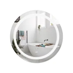 Дзеркало Lidz Aria R600 з LED-підсвічуванням Touch, з антизапотіванням, з диммером яскравості LD78LR600