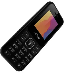 Мобiльний телефон Nomi i1880 Dual Sim Чорний - мініатюра 3