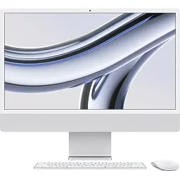 Моноблок Apple iMac 24" M3 10GPU 256GB Silver [MQRJ3] 2023 [99095]