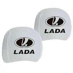Чохол підголівників LADA білі